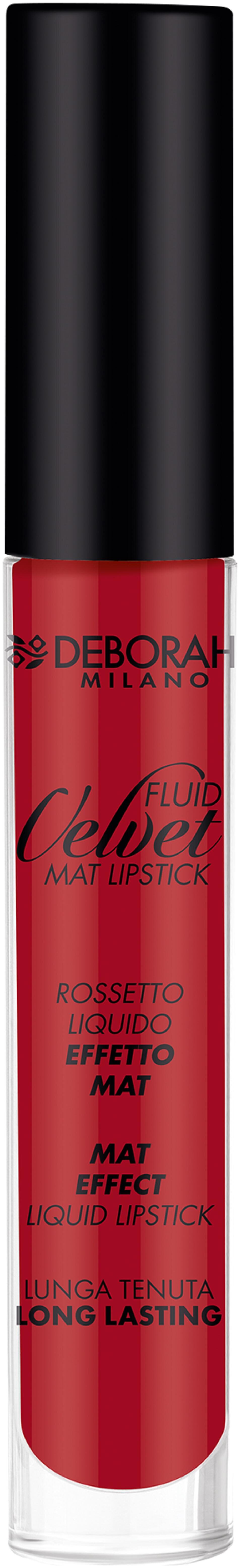 

Deborah Milano FLUID VELVET MAT Lipstick - 7 FIRE RED