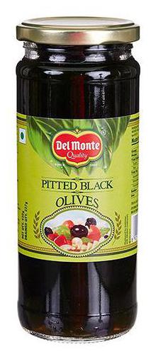 

Del Monte Black Olives Pitted 450 g