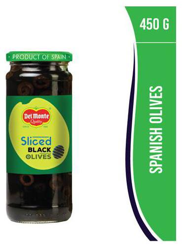 

Del Monte Black Olives - Sliced 450 g
