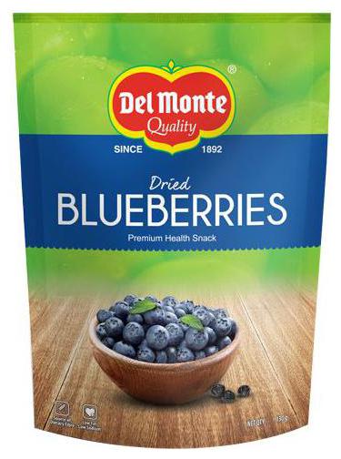 

Del Monte Dried Blueberries 130 g