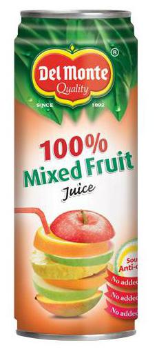 

Del Monte Drink - Four Seasons Mixed Fruit 100 240 ml