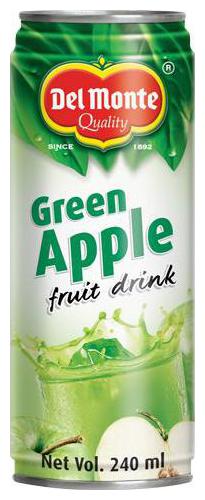 

Del Monte Fruit Drink - Green Apple 240 ml