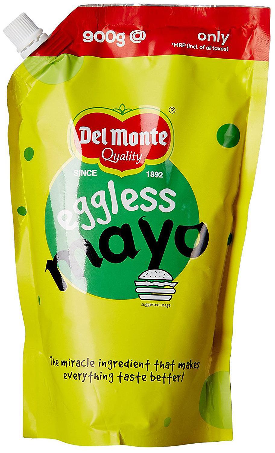 

Del Monte Mayonnaise - Eggless Spout 900 g
