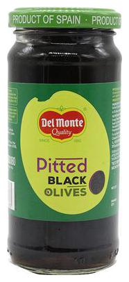 

Del Monte Olives - Black Pitted 235 g