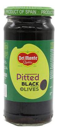 

Del Monte Olives - Black Pitted 235 g