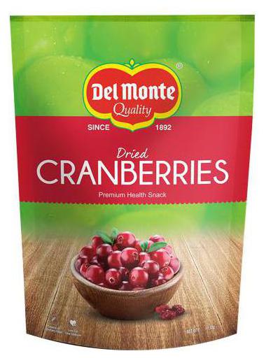 

Del Monte Premium - Dried Cranberries 130 g