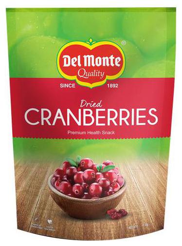 

Del Monte Premium - Dried Cranberries 130 g