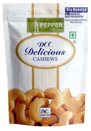 

Delicious Cashews - Pepper Dry Roasted 80 g