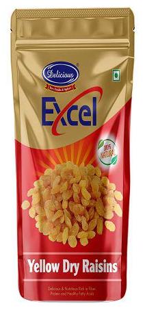

Delicious Excel Yellow Dry Raisins 500 g