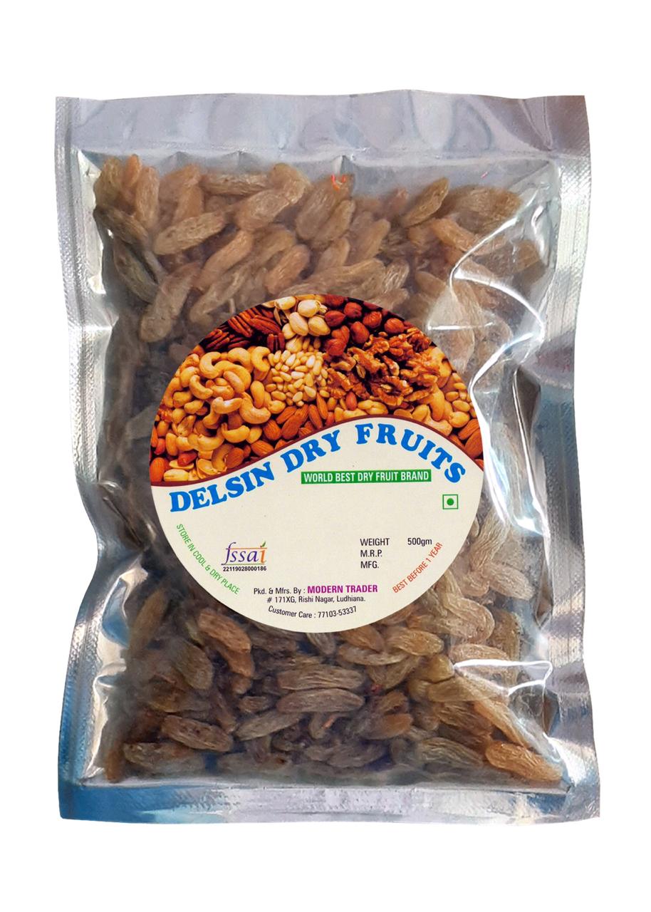 

Delsin Fresh Raisins 500 g (Pack of 2)