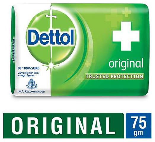 

Dettol Bathing Bar Soap - Germ Protection Original 75 g
