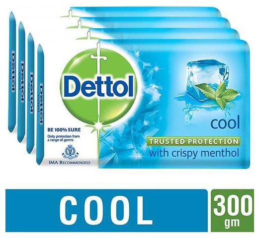 

Dettol Bathing Bar Soap - Germ Protection Cool 75 g