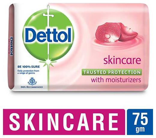 

Dettol Bathing Bar Soap - Germ Protection Skincare 75 g