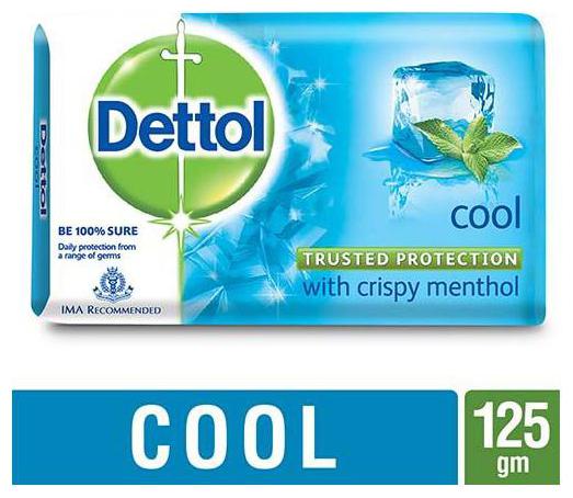 

Dettol Bathing Bar Soap - Germ Protection Cool 125 g