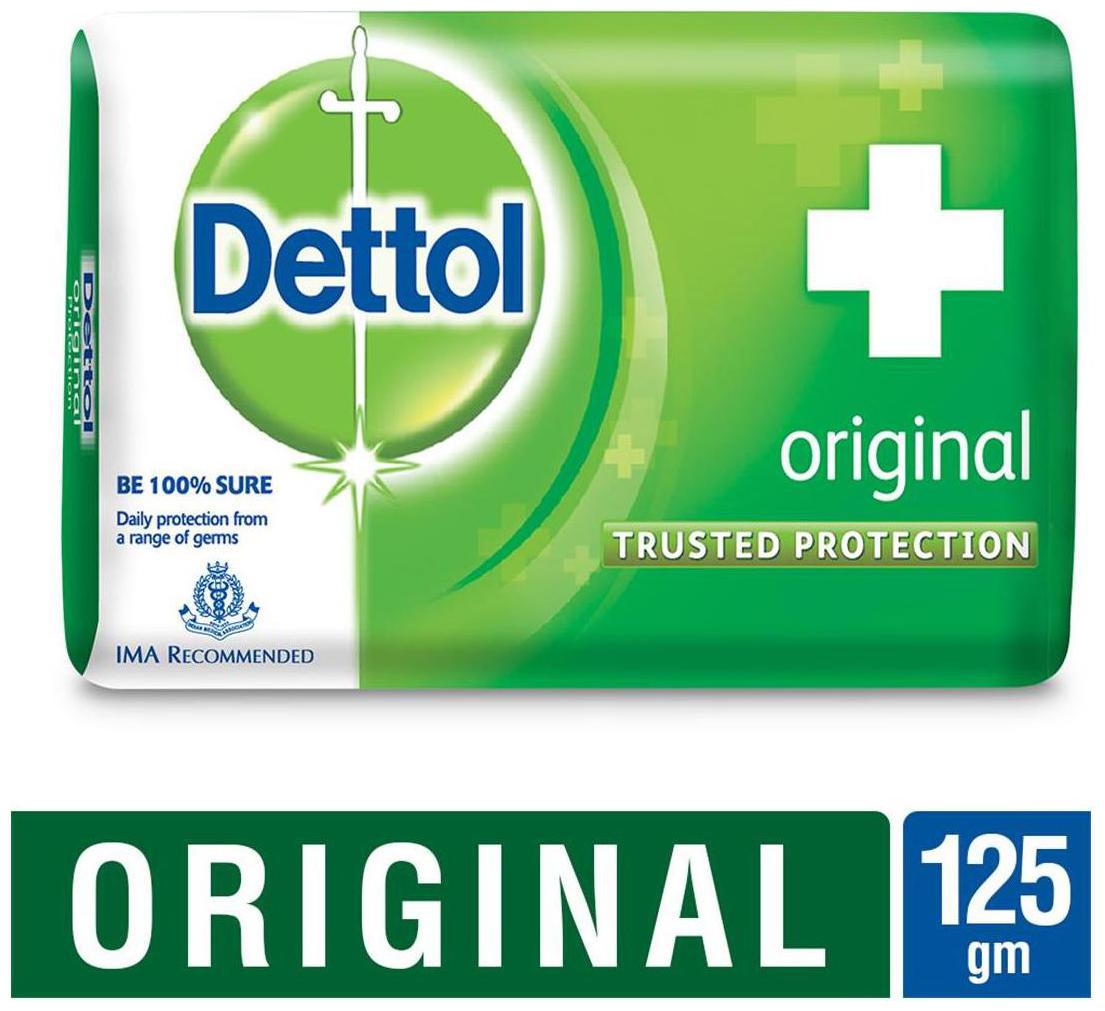 

Dettol Germ Protection Bathing Bar Soap Original - 125g