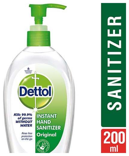 

Dettol Hand Sanitizer - Germ Protection Original 200 ml