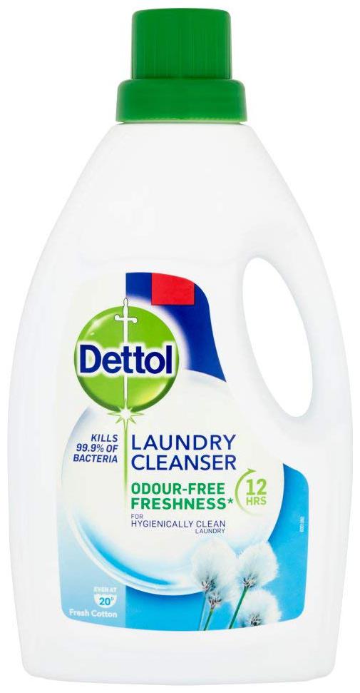 

Dettol Laundry Cleanser Fresh Cotton 1 L (Pack of 1)