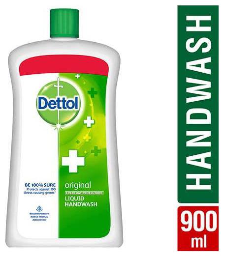 

Dettol Liquid Handwash - Germ Protection Original Refill Jar 900 ml