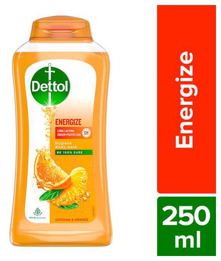 

Dettol Satsuma Orange Body Wash Shower Gel - Energize 250 ml
