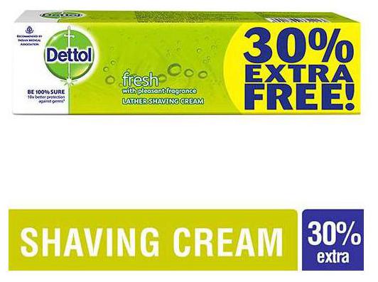 

Dettol Shaving Cream - Germ Protection Fresh 78 g