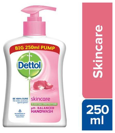 

Dettol Skincare Germ Protection Liquid Handwash 250ml