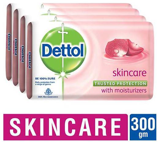 

Dettol Skincare Bathing Bar Soap 300 g