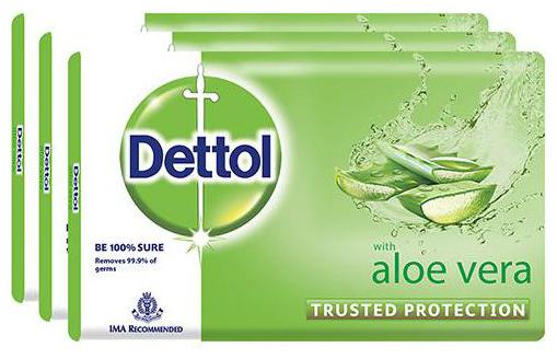 

Dettol Soap - Aloe Bathing Bar 300 g