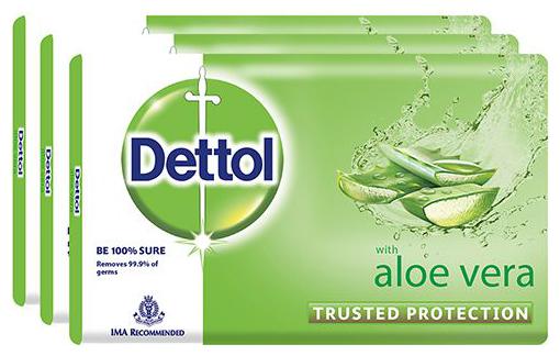 

Dettol Soap - Aloe Bathing Bar 300 g