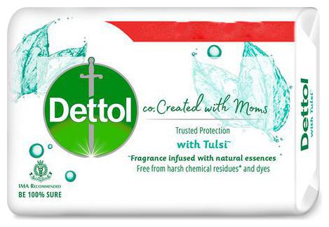 

Dettol Tulsi Bathing Soap - Co-created With Moms 75 g