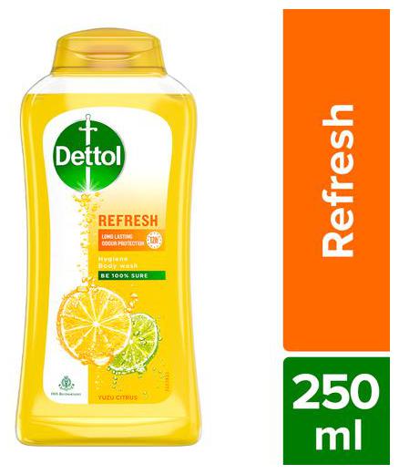 

Dettol Yuzu Citrus Body Wash Shower Gel - Refresh 250 ml