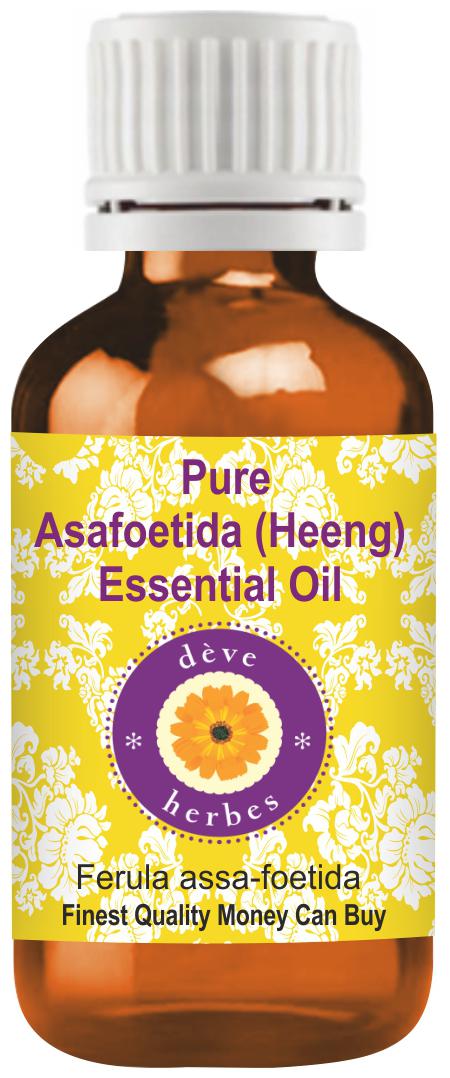

Deve Herbes Pure Asafoetida (Heeng) Essential Oil (Ferula assa-foetida) Natural Premium Grade Steam Distilled for Personal Care 5ml