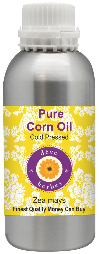 

Deve Herbes Pure Corn Carrier Oil (zea mays) Natural Premium Grade Cold Pressed for Personal Care 630ml