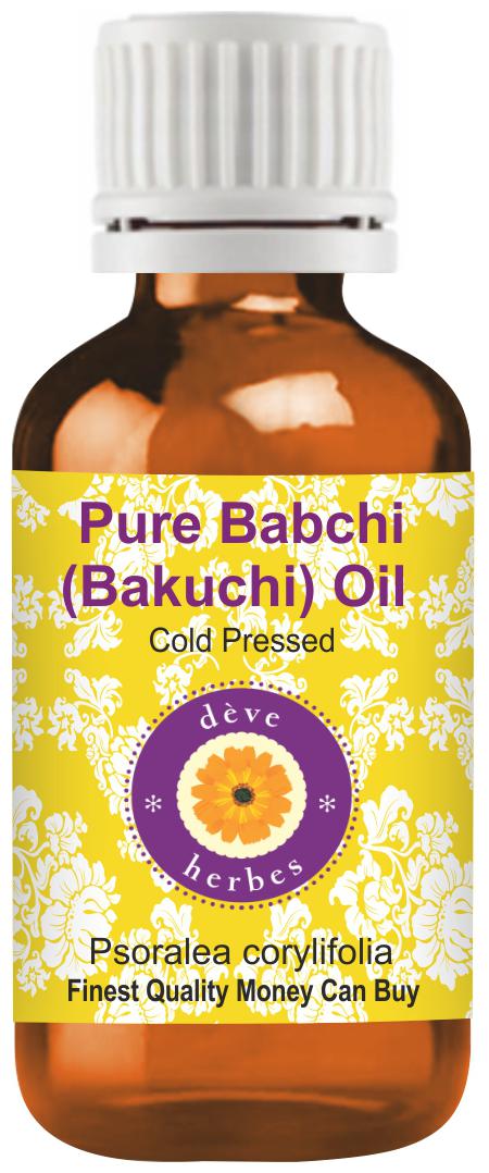 

Deve Herbes Pure Babchi (Bakuchi) Oil (Psoralea corylifolia) Natural Premium Grade Cold Pressed 50ml