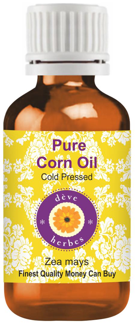 

Deve Herbes Pure Corn Carrier Oil (zea mays) Natural Premium Grade Cold Pressed for Personal Care 100ml