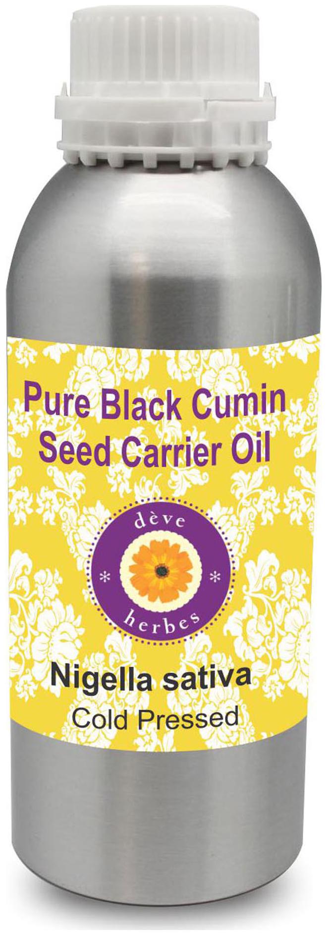 

Deve Herbes Pure Black Seed (Kalaunji) Carrier Oil (Nigella sativa) 100 Natural Therapeutic Grade Cold Pressed 1250ml