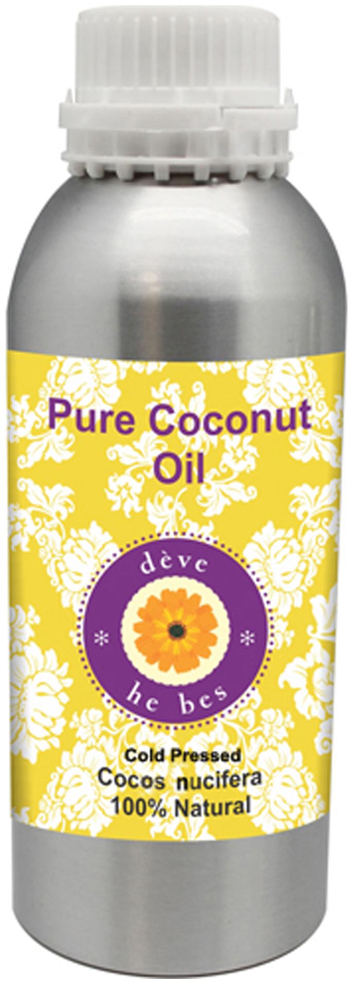 

Deve Herbes Pure Coconut Oil (Cocos nucifera) 100 Natural Therapeutic Grade Cold Pressed 1250ml