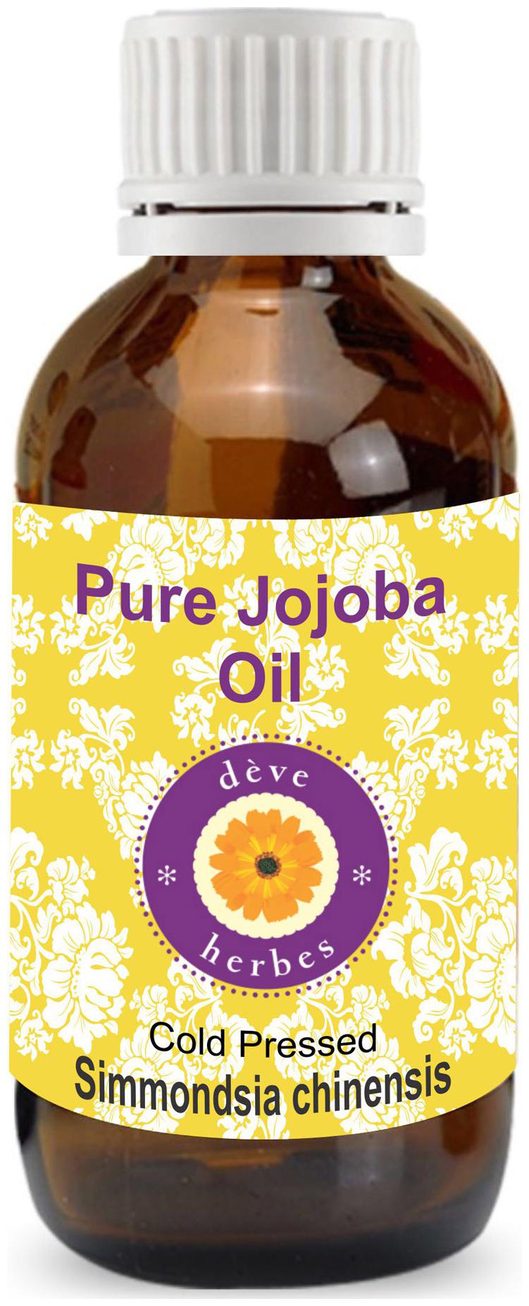 

Deve Herbes Pure Jojoba Oil (Simmondsia chinensis) 100 Natural Therapeutic Grade Cold Pressed 15ml