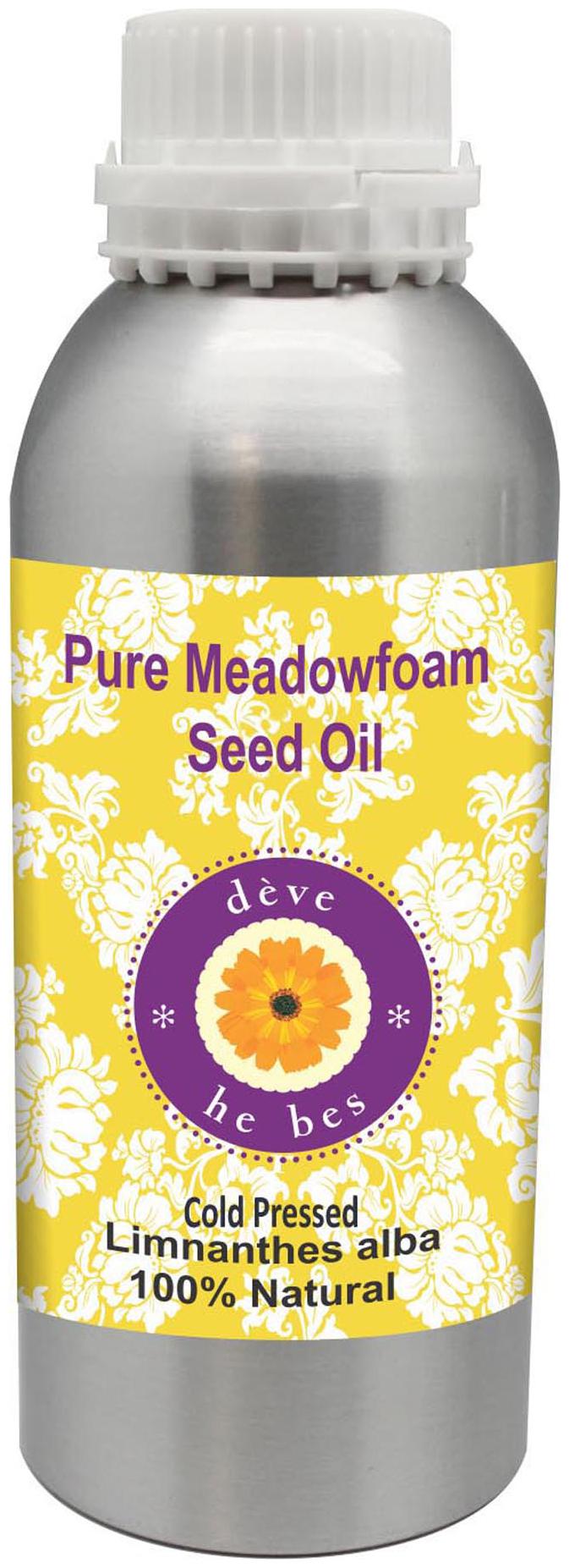 

Deve Herbes Pure Meadowfoam Seed Oil (Limnanthes alba) 100 Natural Therapeutic Grade Cold Pressed 300ml