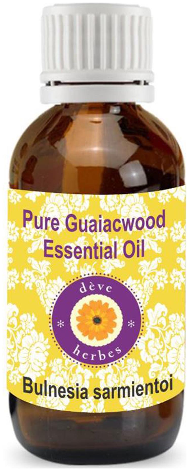 

Deve Herbes Pure Guaiacwood Essential Oil (Bulnesia sarmientoi) 100 Natural Therapeutic Grade Steam Distilled 100ml
