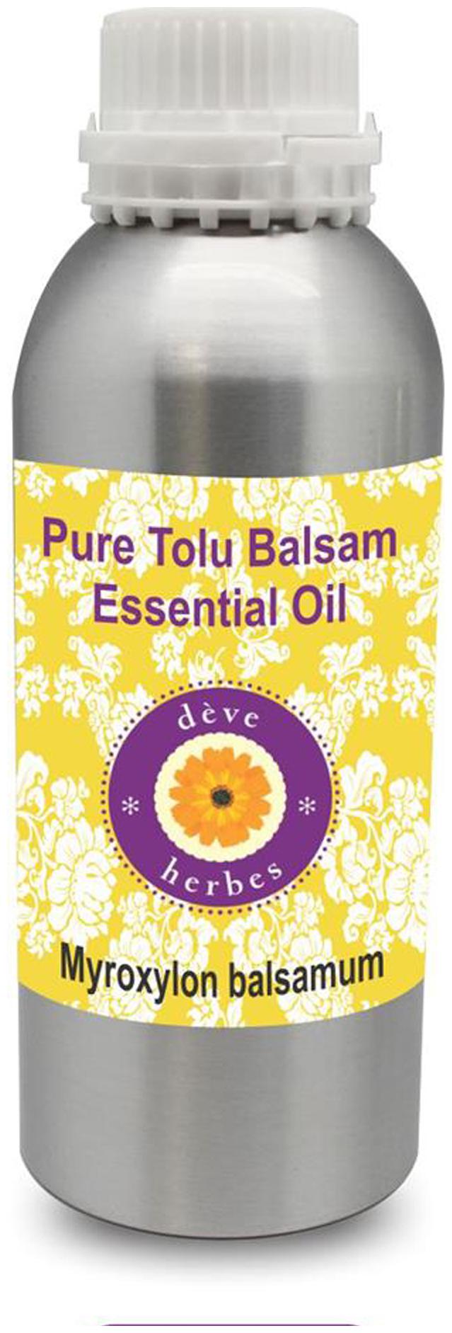 

Deve Herbes Pure Tolu Balsam Essential Oil (Myroxylon balsamum) 100 Natural Therapeutic Grade Steam Distilled 630ml