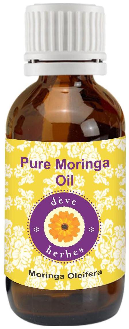 

Deve Herbes Pure Moringa Oil (Moringa oleifera) 100 Natural Therapeutic Grade Cold Pressed 15ml