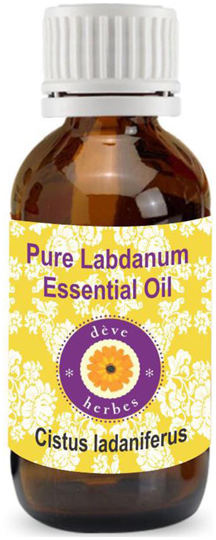 

Deve Herbes Pure Labdanum Essential Oil (Cistus ladaniferus) 100 Natural Therapeutic Grade Steam Distilled 50ml