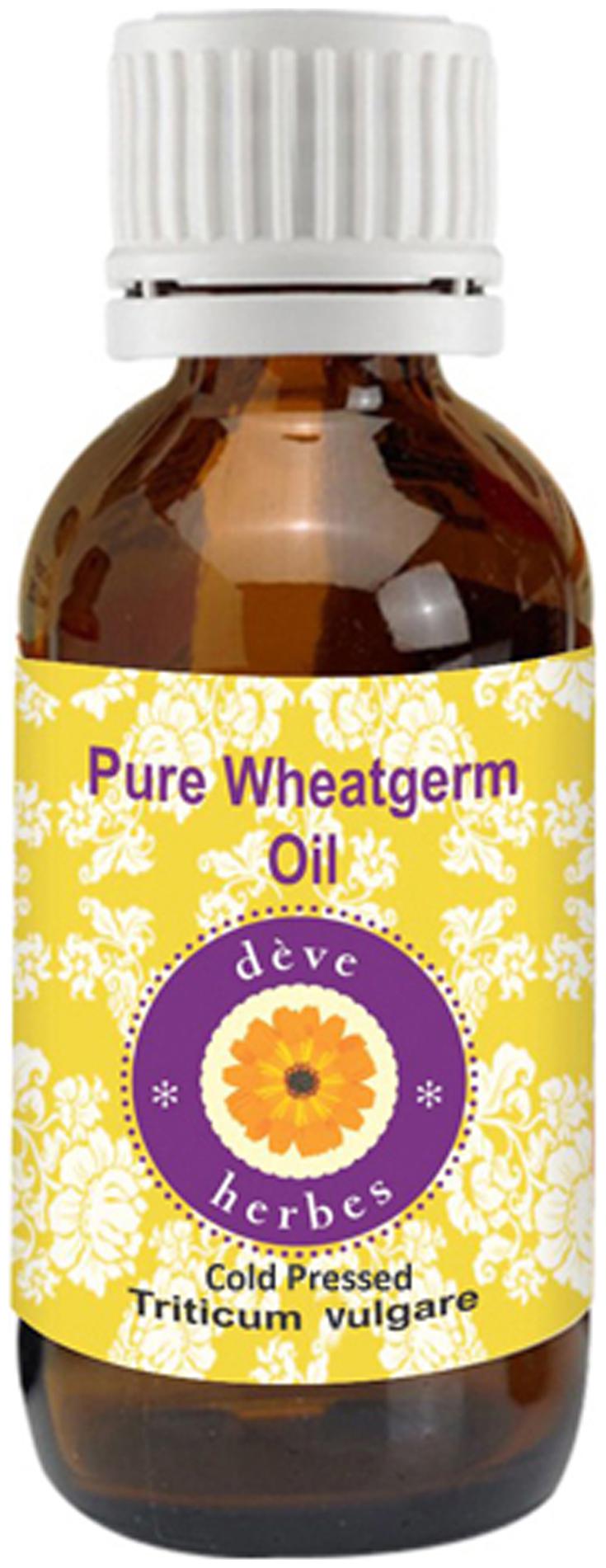 

Deve Herbes Pure Wheatgerm Oil (Triticum vulgare) 100 Natural Therapeutic Grade Cold Pressed 100ml