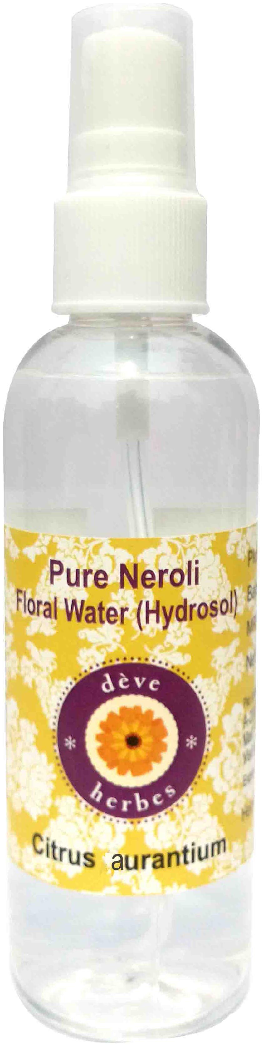 

Deve Herbes Pure Neroli Floral Water (Hydrosol) (Citrus aurantium) 100 Natural Therapeutic Grade 100ml