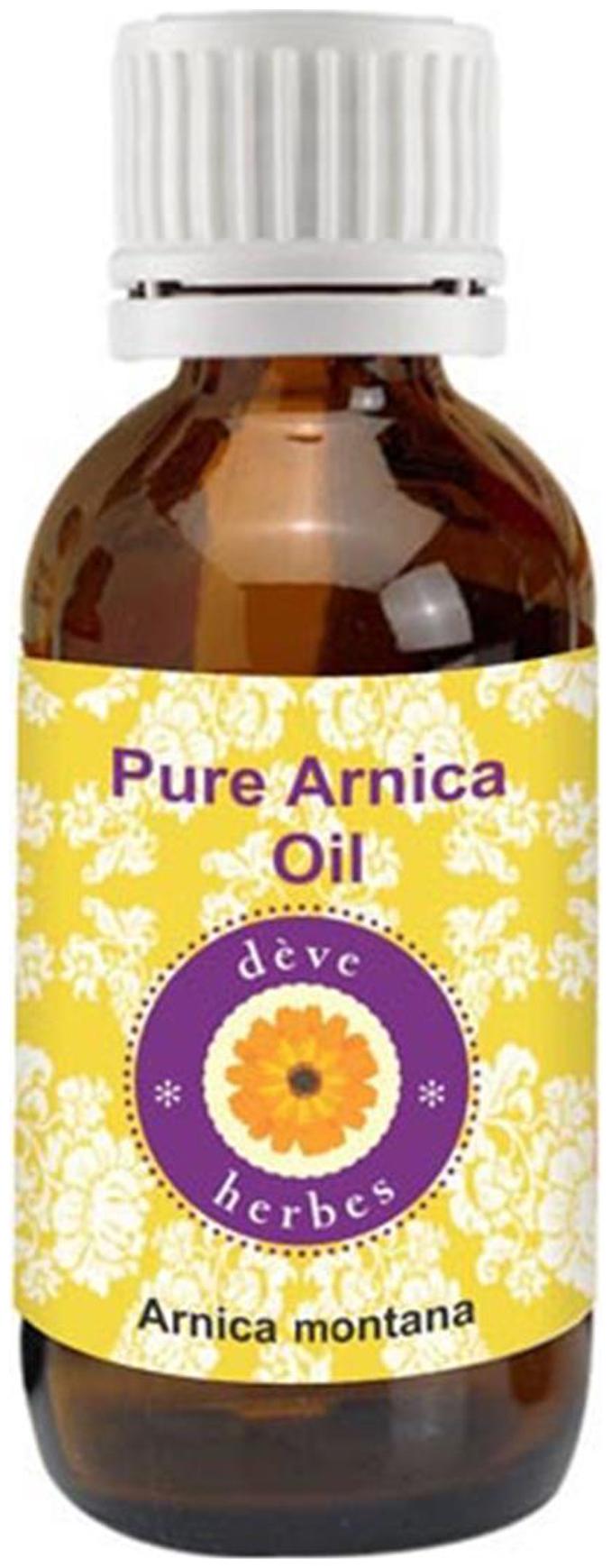 

Deve Herbes Pure Arnica Oil (Arnica montana) 100 Natural Therapeutic Grade 15ml