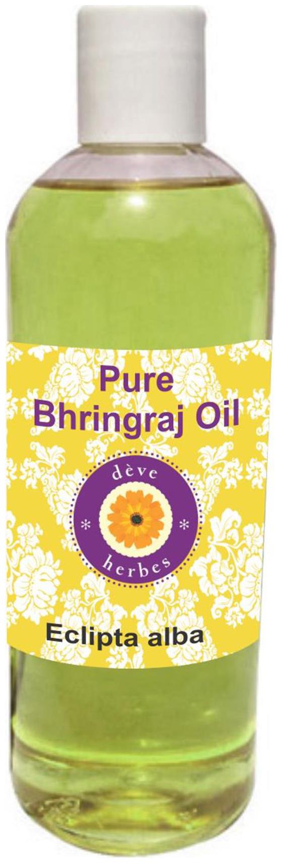 

Deve Herbes Pure Bhringraj Oil (Eclipta alba) 100 Natural Therapeutic Grade 200ml