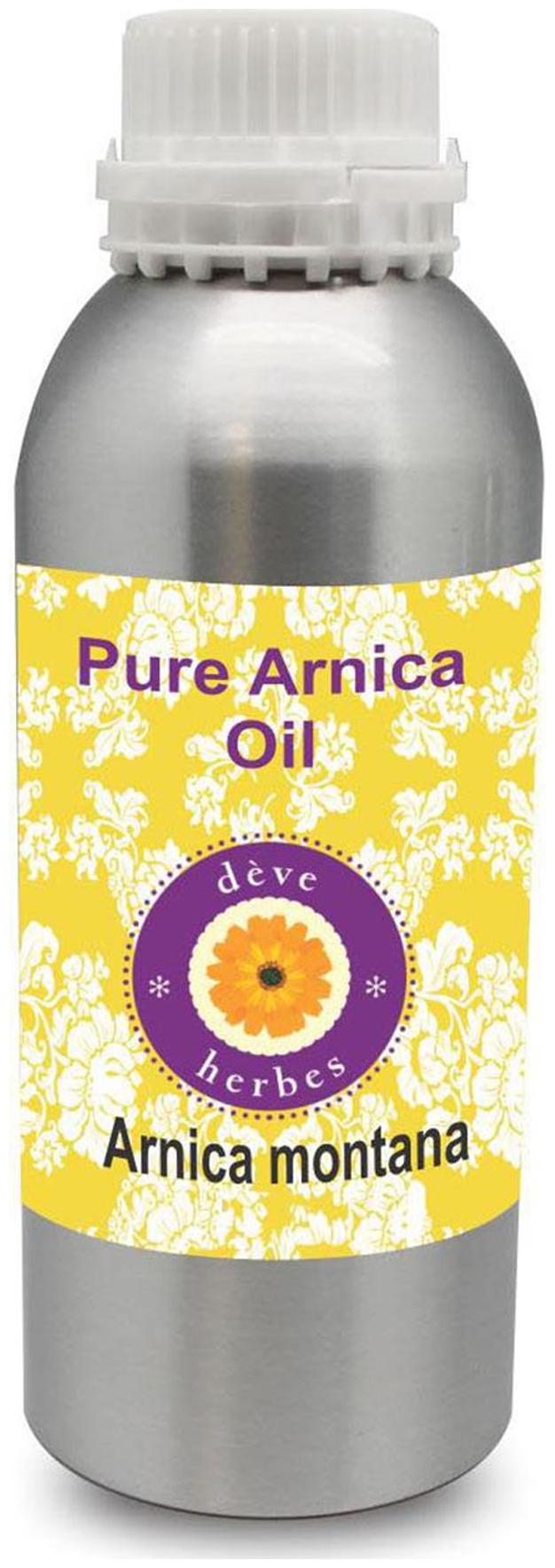 

Deve Herbes Pure Arnica Oil (Arnica montana) 100 Natural Therapeutic Grade 630ml