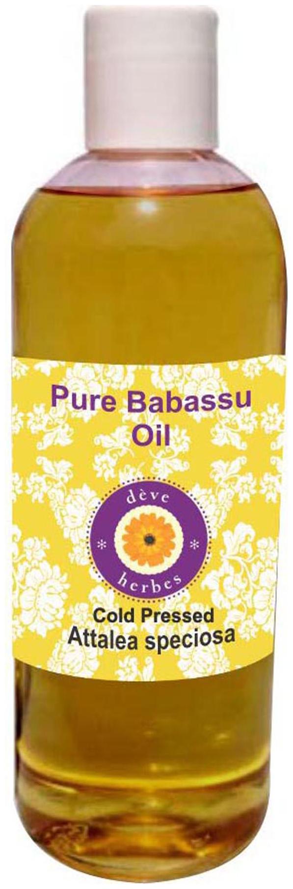 

Deve Herbes Pure Babassu Oil (Attalea speciosa) 100 Natural Therapeutic Grade Cold Pressed 200ml