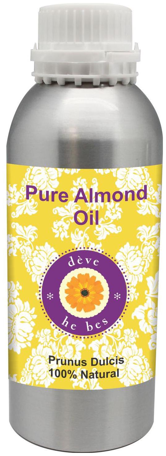 

Deve Herbes Pure Almond Oil (Prunus dulcis) 100 Natural Therapeutic Grade Cold Pressed 630ml