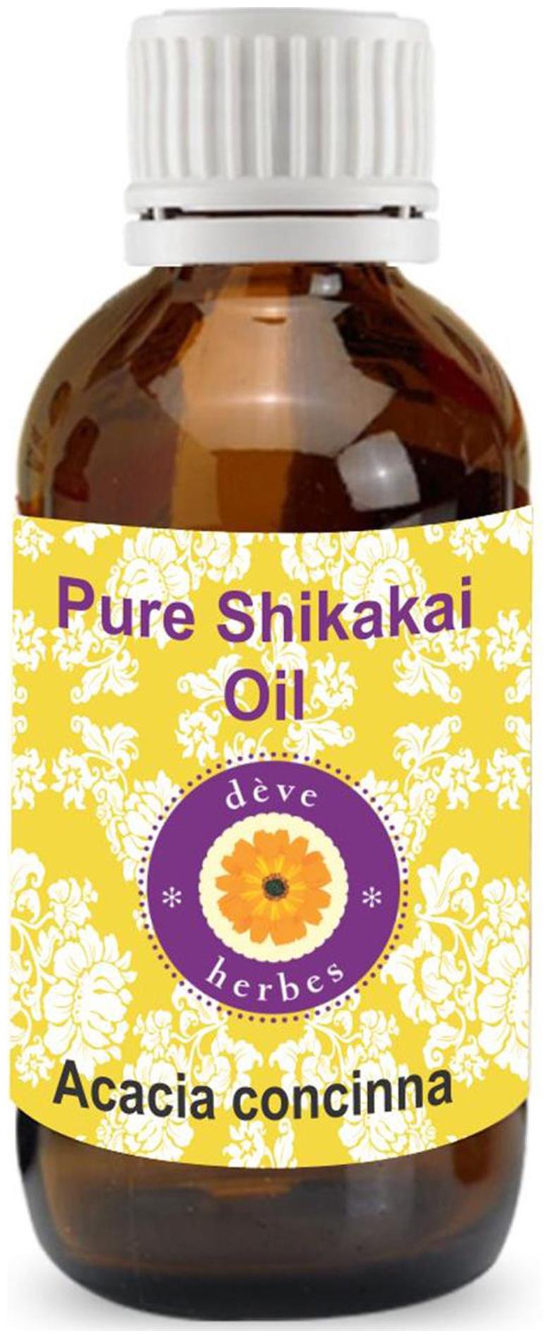 

Deve Herbes Pure Shikakai Oil (Acacia concinna) 100 Natural Therapeutic Grade 100ml